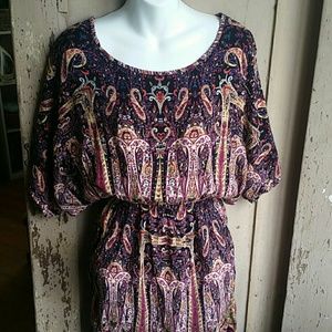 Dolman sleeve tunic/dress*